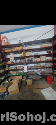 দোকানের লোহার তাক বিক্রি করা হবে